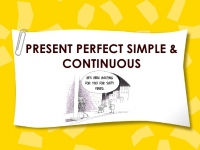 Present perfect continuous  or   present perfect simple?